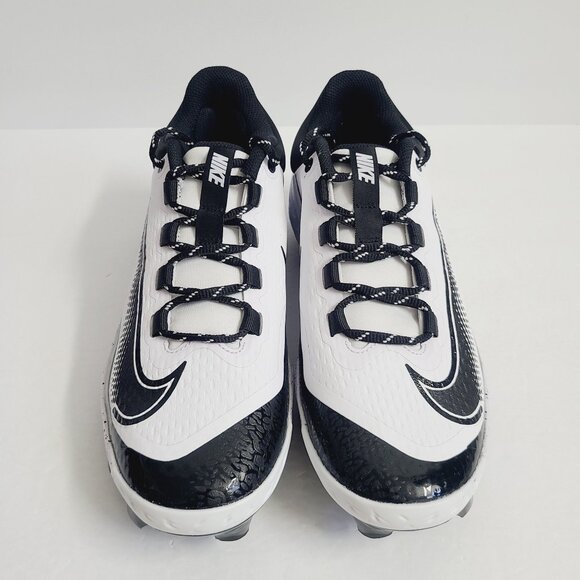 NEW Nike Alpha Huarache Elite 4 Low MCS Baseball Cleats FD6255-108 Size 9 White main image 5